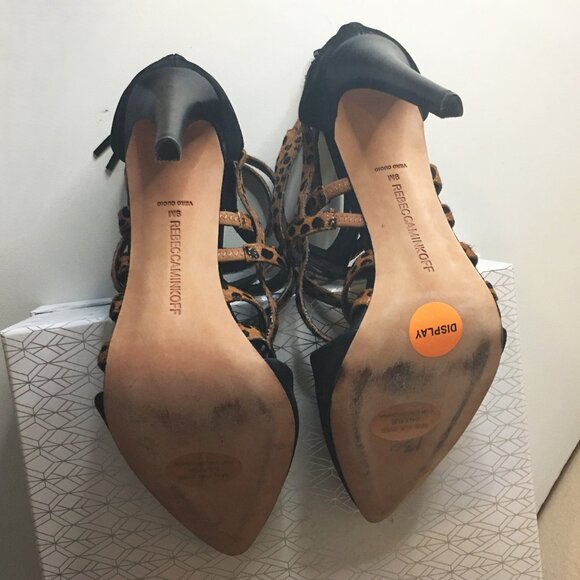 ๐๐๐๐๐๐๐ ๐๐๐๐๐๐
๐
"Rory" Leopard Print Calf Hair Black Stilettos ๐ - Picture 9 of 11